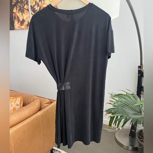 NWT Anthropologie DOLAN Collection Belted Mini Dress - Picture 3 of 5